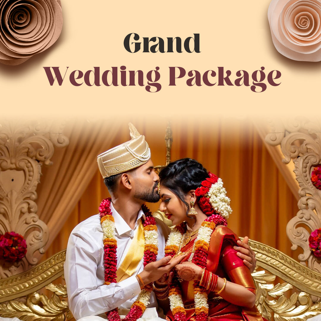 Grand wedding package (with reception)